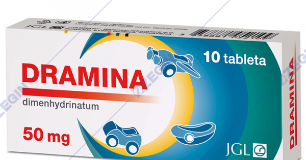 JGL Драмина 50 мг, 10 таблети